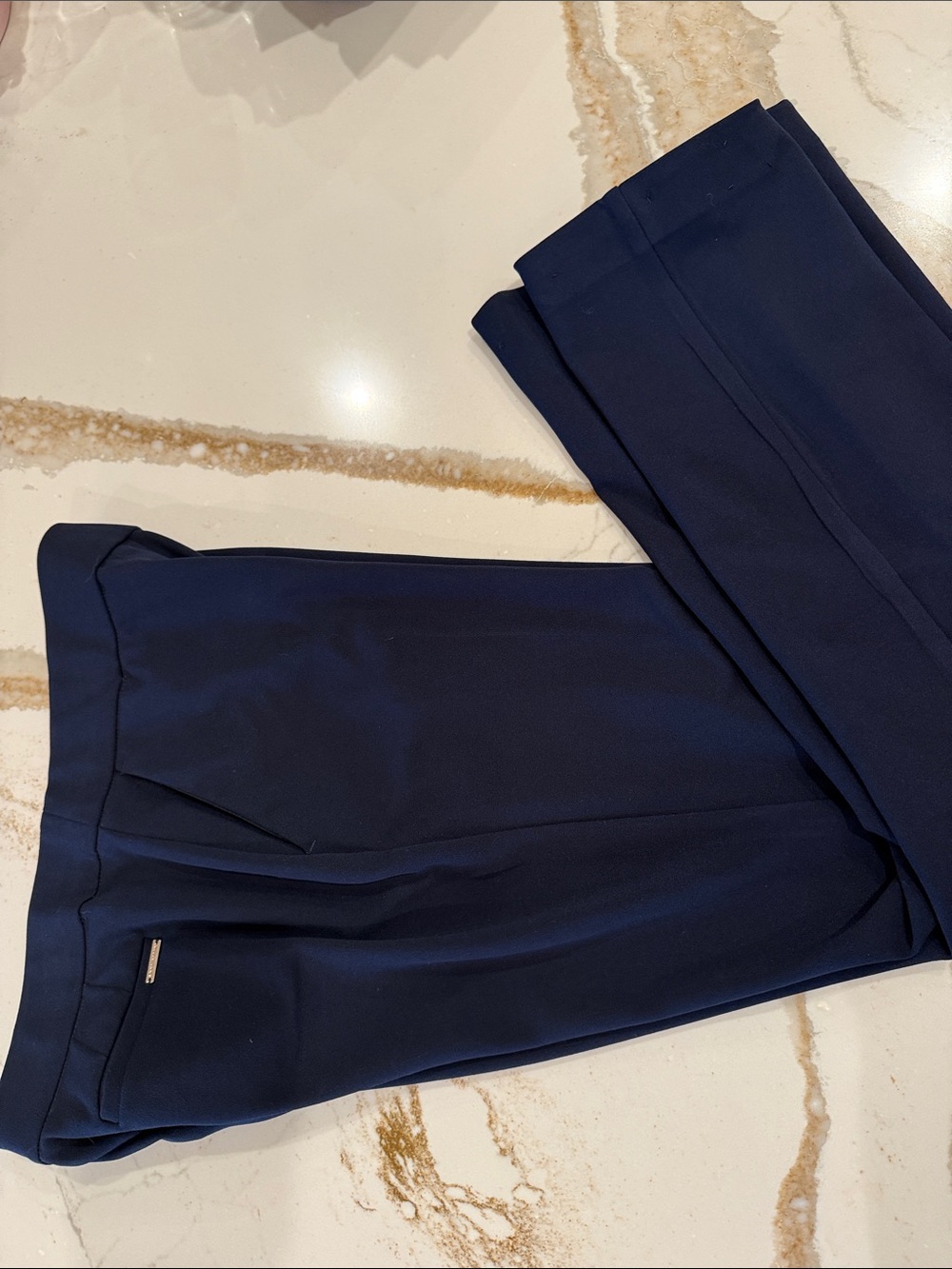 Anne Klein Navy Blue Dress Pants